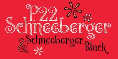 P22 Schneeberger Font