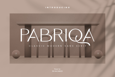 Pabriqa Font Free Download