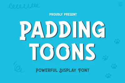 PADDINGTOONS Font