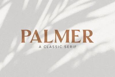 Palmer | A Classic Serif Font