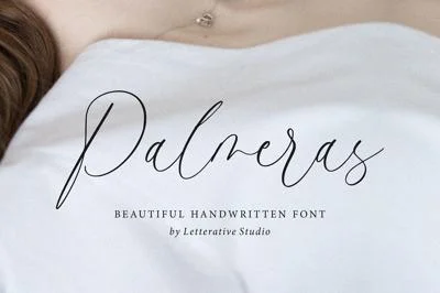 Palmeras Beautiful Handwritten Font