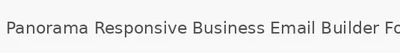 Panorama Responsive Business Email Builder Font