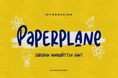 Paperplane | Superfun Handwritten Free Download