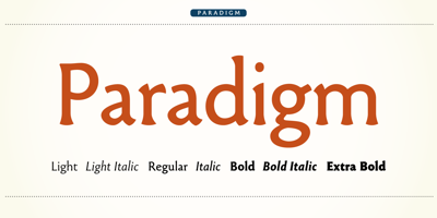 Paradigm Pro Font Free Download