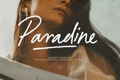 Paradine - Ligature Handwritten Font Free Download