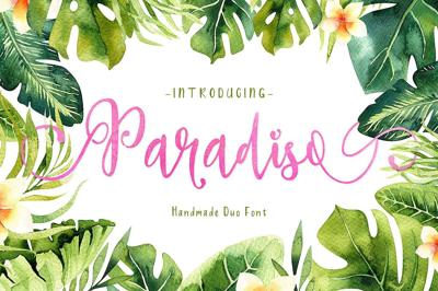 Paradiso - Fonts Duo Free Download