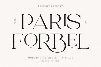 Paris Forbel - Modern Font Free Download