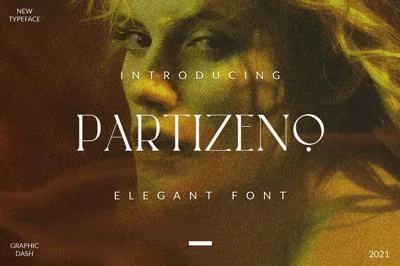 Partizeno Elegant/Branding Font