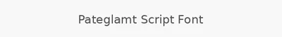 Pateglamt Script Font