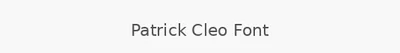 Patrick Cleo Font