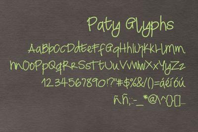 Paty Font Free Download