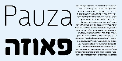 Pauza Font