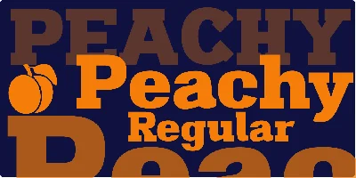 Peachy Font