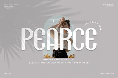 Pearce - Modern Sans Serif Font