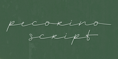 Pecorino Script Free Download