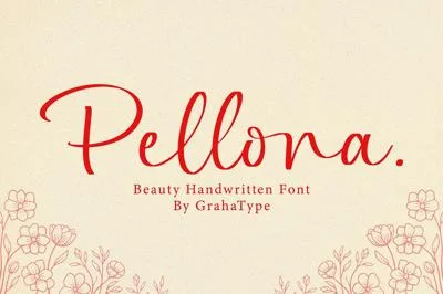 Pellona - Beauty Handwritten Font