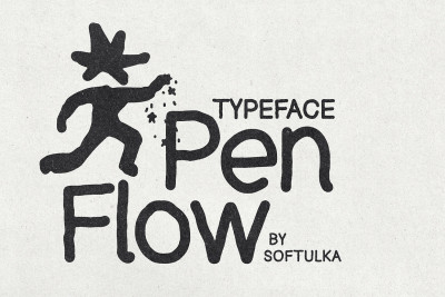 Pen Flow Typeface