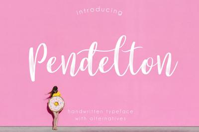 Pendelton Script Free Download