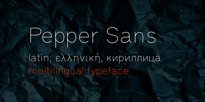 Pepper Sans Free Download