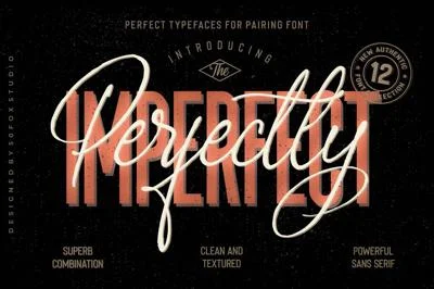Perfectly Imperfect Collection Font
