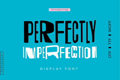 PERFECTLY IMPERFECTION | Font Free Download