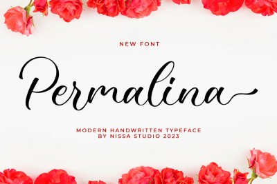 Permalina - Wedding Font