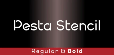 Pesta Stencil Demo Font Family