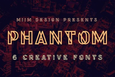 Phantom - Display Font