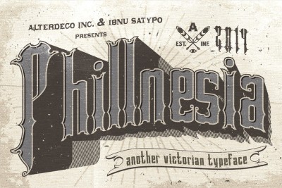 Phillnesia Font