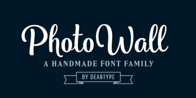 PhotoWall Font