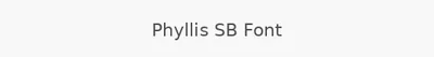 Phyllis SB Font