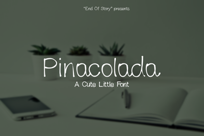 Pinacolada - Handwritten Font Free Download