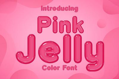 Pink Jelly Bitmap Font Free Download