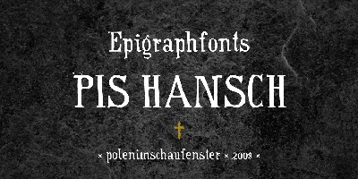 PiS Hansch Font