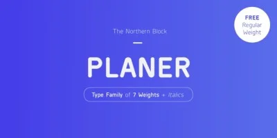 Planer Font