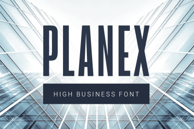 Planex High Business Font