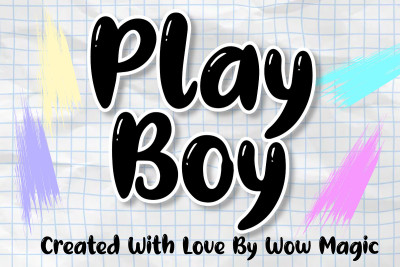 Play Boy Font
