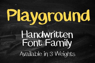 'Playground' Handwritten School Font Free Download