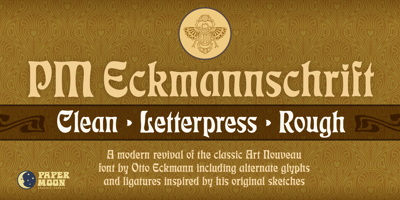 PM Eckmannschrift Free Download