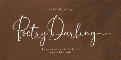 Poetry Darling Font