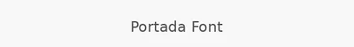 Portada Font