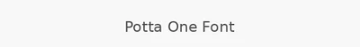 Potta One Font