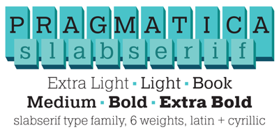 Pragmatica Slab Serif Free Download