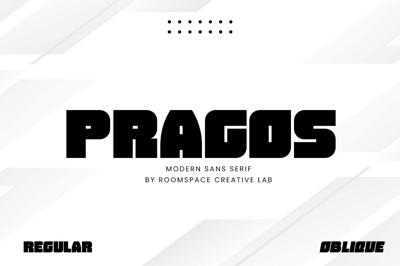 Pragos - Modern Sans Serif Font Free Download