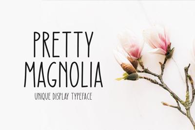 Pretty Magnolia Typeface Free Download