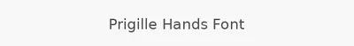 Prigille Hands Font