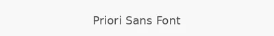 Priori Sans Font