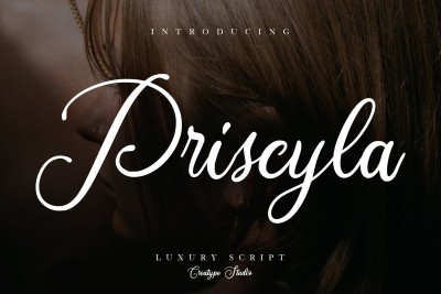 Priscyla Luxury Wedding Font