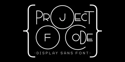 Project Of Code Font