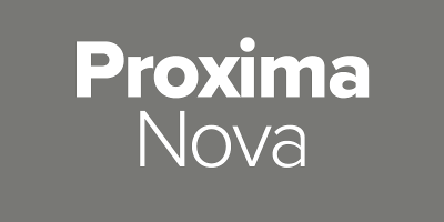 Proxima Nova Font